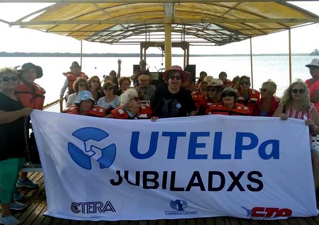 Los jubilados de UTELPa visitaron Colón