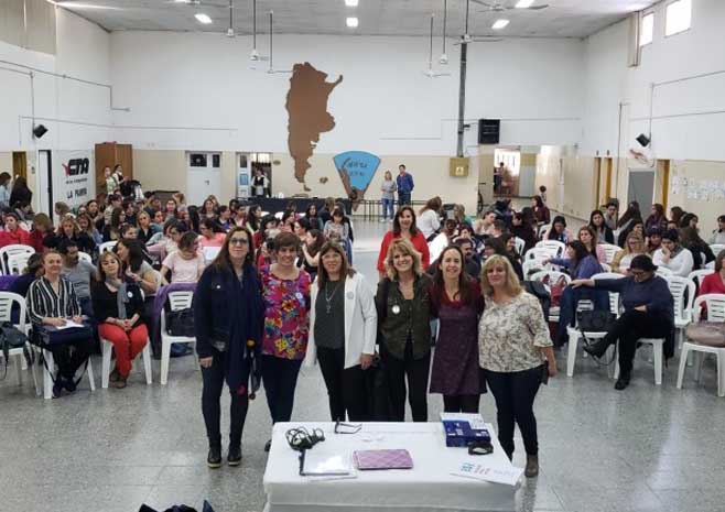 Primera jornada de Educación Sexual Integral realizada por UTELPa