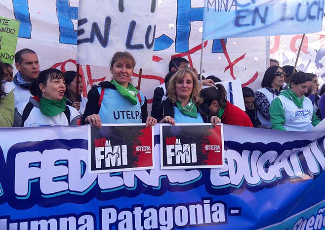 Discurso de Sonia Alesso - Secretaria General de CTERA - en la Segunda Marcha Federal Educativa