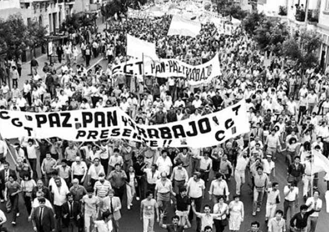 40 años del primer paro general a la dictadura