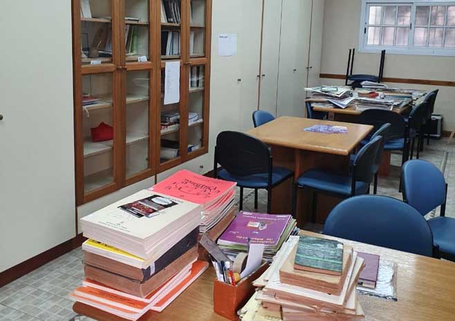 La Biblioteca de lxs Trabajadorxs de la Educación está en marcha