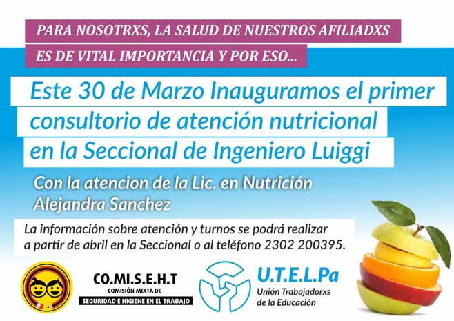 Inauguramos el consultorio de salud en Ingeniero Luiggi